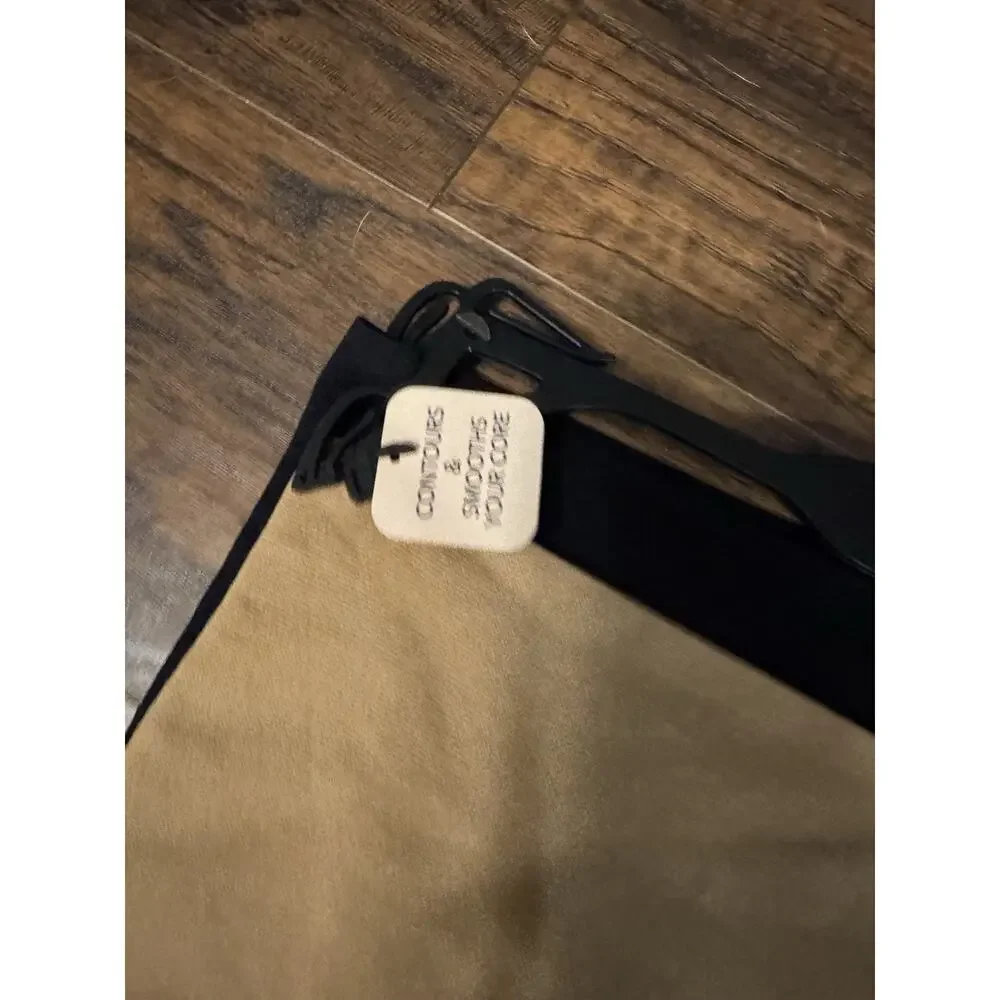 Comfort by Real 2 Pr Seamless Shaping Shorts Women’s Size Small Tan/Black